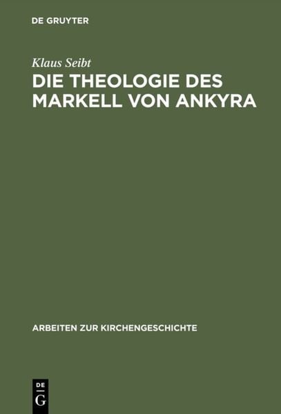 Produktbild: Die Theologie des Markell von Ankyra