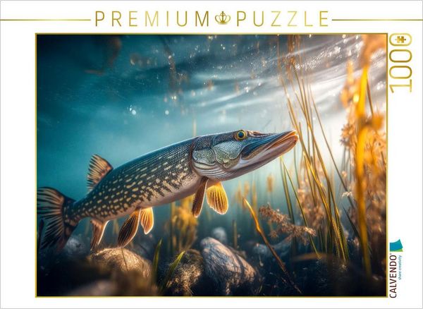 Produktbild: CALVENDO Puzzle Ein Hauch von Unterwasserwildnis | 1000 Teile Lege-Gr&ouml;&szlig;e 64x48cm Foto-Puzzle f&uuml;r gl&uuml;ckliche Stunden