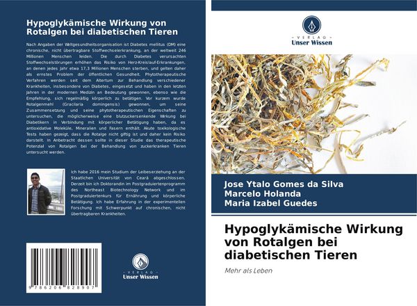 Produktbild: Ytalo Gomes Da Silva, J: Hypoglyk&auml;mische Wirkung von Rotalge