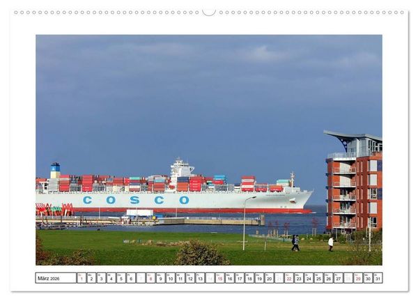 Produktbild: Nordseefeeling - Cuxhaven (hochwertiger Premium Wandkalender 2026 DIN A2 quer), Kunstdruck in Hochglanz