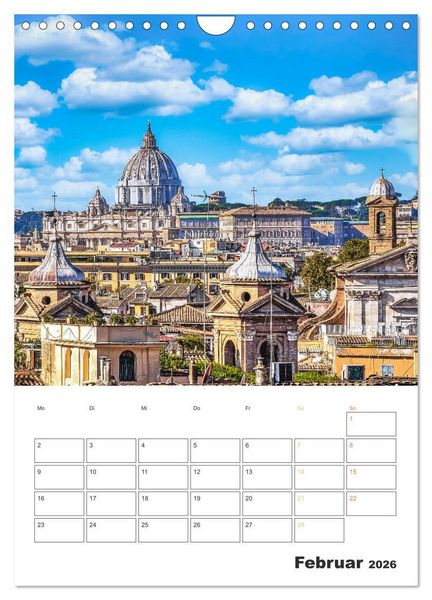 Produktbild: Rom - Kunst, Kultur und Geschichte (Wandkalender 2026 DIN A4 hoch), CALVENDO Monatskalender