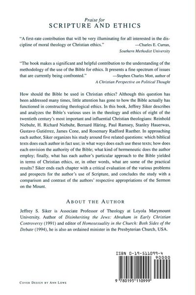 Produktbild: Scripture and Ethics