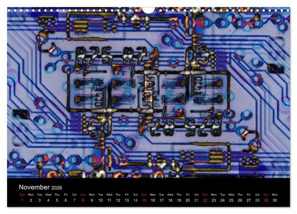 Produktbild: Computer Close Up (Wall Calendar 2026 DIN A3 landscape), CALVENDO 12 Month Wall Calendar
