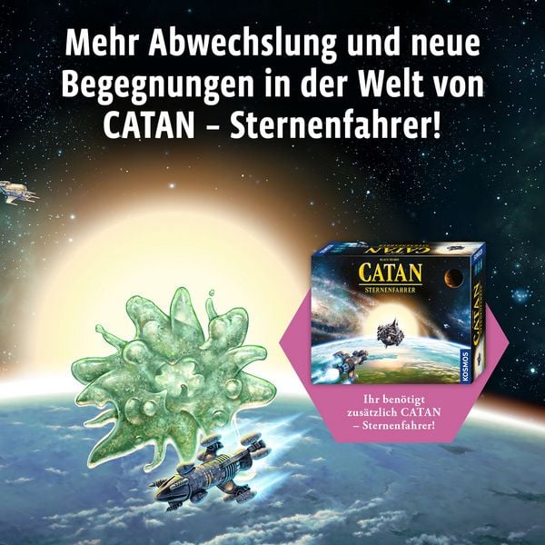 Produktbild: CATAN - Sternenfahrer Erweiterung Neue Begegnungen