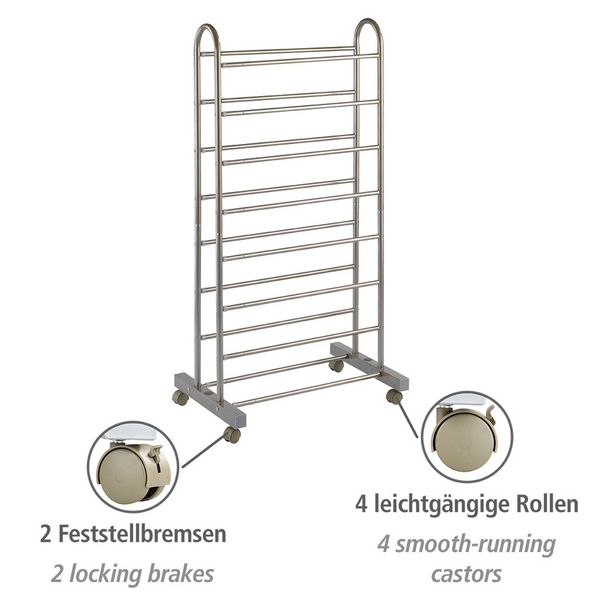 Produktbild: Schuhregal Mod. Giant ausziehbar, f&uuml;r bis zu 42 Paar Schuhe