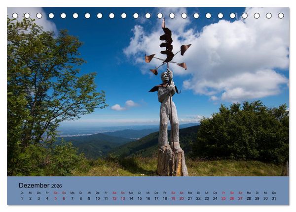 Produktbild: Wundervolles Freiburg (Tischkalender 2026 DIN A5 quer), CALVENDO Monatskalender