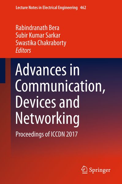 Produktbild: Advances in Communication, Devices and Networking