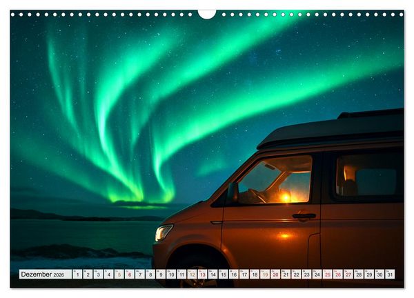 Produktbild: VANLIFE - Dein Weg. Dein Ziel. Dein Zuhause. (Wandkalender 2026 DIN A3 quer), CALVENDO Monatskalender