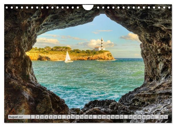 Produktbild: Wundersch&ouml;nes Mallorca (Wandkalender 2027 DIN A4 quer), CALVENDO Monatskalender