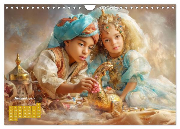 Produktbild: Der Zauber des Orients - Poetische Fantasiewerke (Wandkalender 2027 DIN A4 quer), CALVENDO Monatskalender