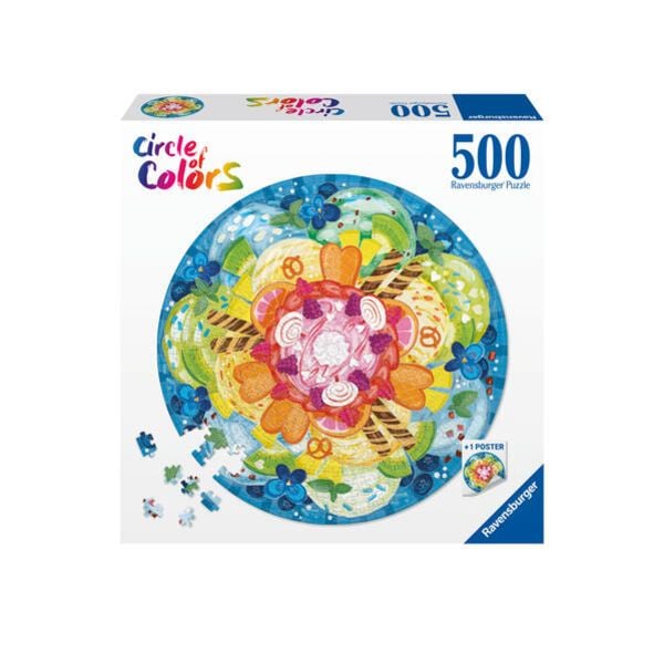 Erwachsenenpuzzle 500 Teile - Circle of Colors - Eiscreme