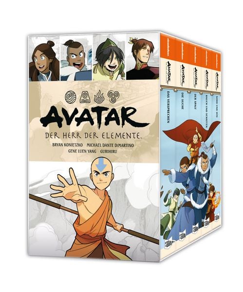 Produktbild: Avatar - Der Herr der Elemente Schuber