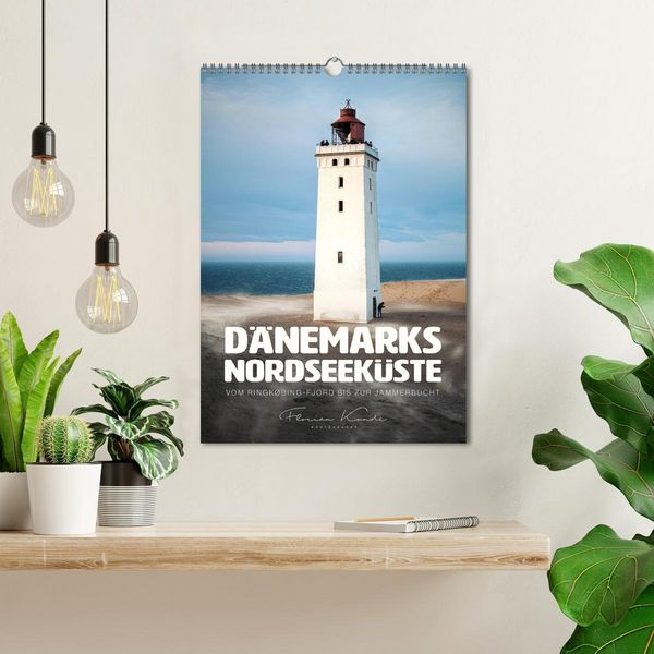 Produktbild: D&auml;nemarks Nordseek&uuml;ste - Vom Ringk&oslash;bing-Fjord bis zur Jammerbucht (Wandkalender 2026 DIN A3 hoch), CALVENDO Monatskalender