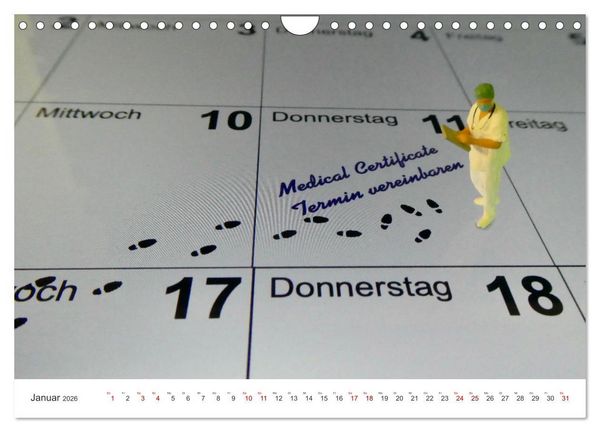 Produktbild: Follow me - fliegen anders erleben (Wandkalender 2026 DIN A4 quer), CALVENDO Monatskalender