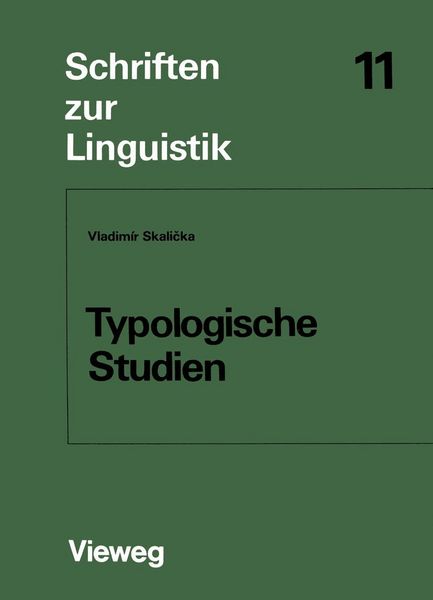 Produktbild: Typologische Studien