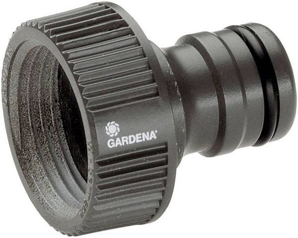 'Gardena 2802-20 Kunststoff Hahnanschluss Steckkupplung Profi-System, 33,25mm (1') AG'