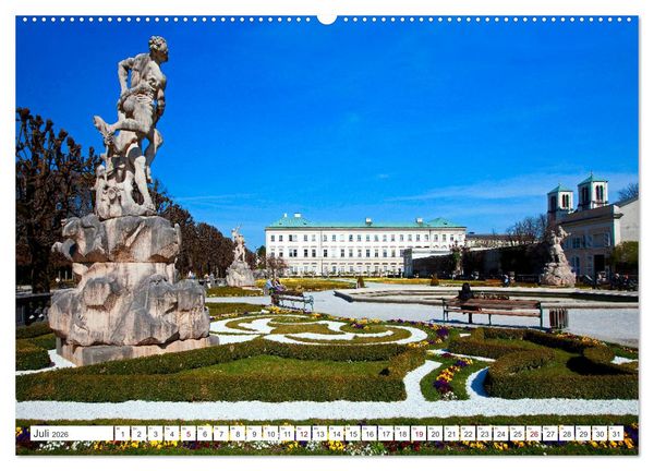 Produktbild: Ausflugsziele im Land Salzburg (hochwertiger Premium Wandkalender 2026 DIN A2 quer), Kunstdruck in Hochglanz
