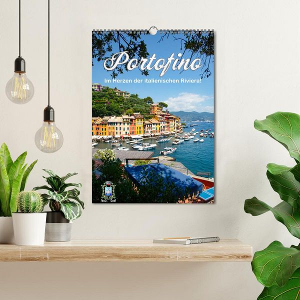 Produktbild: Portofino - Im Herzen der italienischen Riviera!! (Wandkalender 2026 DIN A3 hoch), CALVENDO Monatskalender