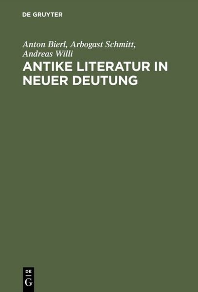 Produktbild: Antike Literatur in neuer Deutung