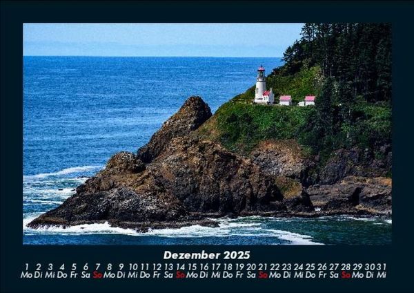 Produktbild: Landschaftskalender 2025 Fotokalender DIN A5