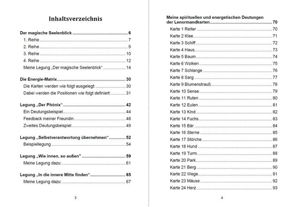 Produktbild: Der magische Seelenblick mit den Lenormandkarten