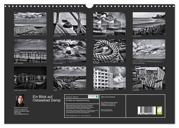 Produktbild: Ein Blick auf Ostseebad Damp (Wandkalender 2026 DIN A3 quer), CALVENDO Monatskalender