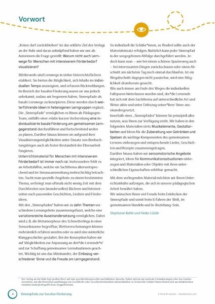 Produktbild: Sinnespfade zur basalen F&ouml;rderung