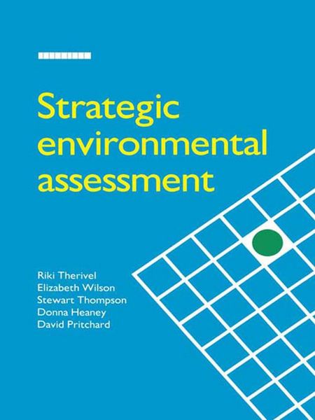 Produktbild: Strategic Environmental Assessment