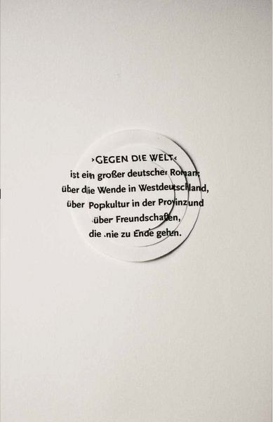 Produktbild: Gegen die Welt