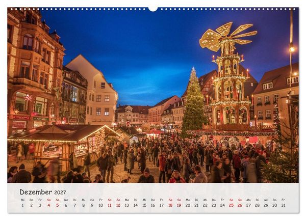 Produktbild: Quedlinburg - Die historische Altstadt (Wandkalender 2027 DIN A2 quer), CALVENDO Monatskalender