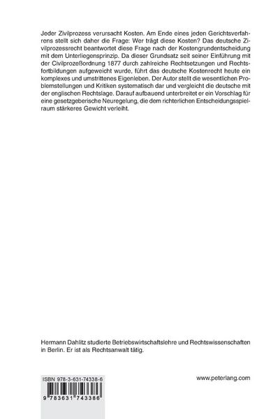 Produktbild: Kostentragungspflicht im deutschen und englischen Zivilprozessrecht