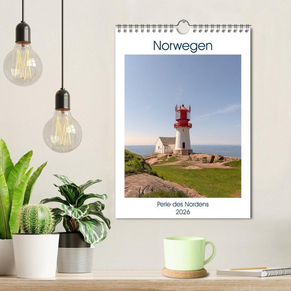 Produktbild: Norwegen - Perle des Nordens (Wandkalender 2026 DIN A4 hoch), CALVENDO Monatskalender
