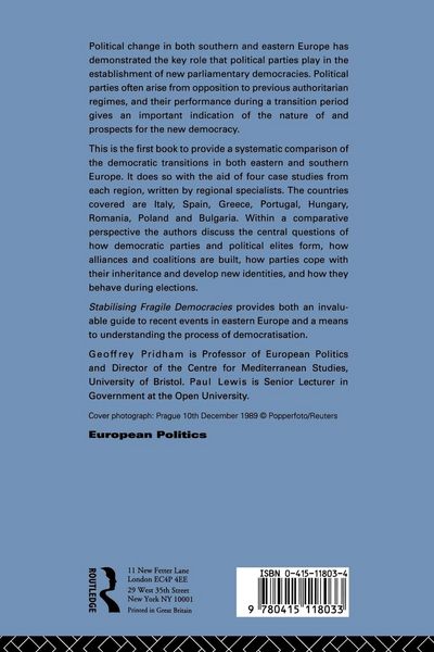 Produktbild: Stabilising Fragile Democracies