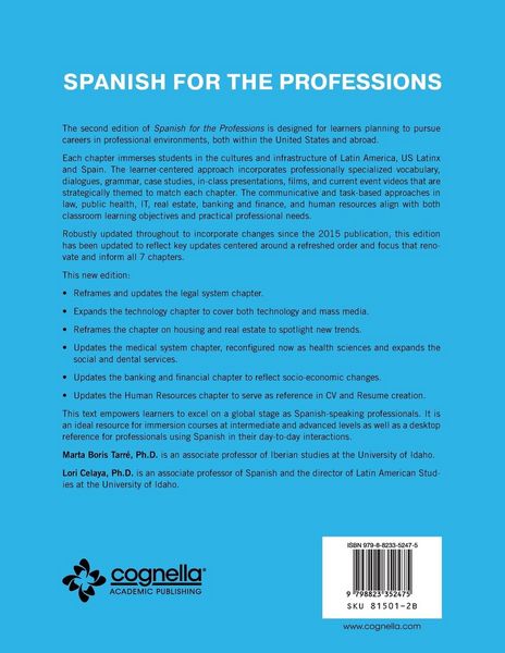 Produktbild: Spanish for the Professions