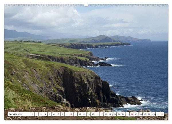 Produktbild: Irland - West und Ost (Wandkalender 2027 DIN A2 quer), CALVENDO Monatskalender