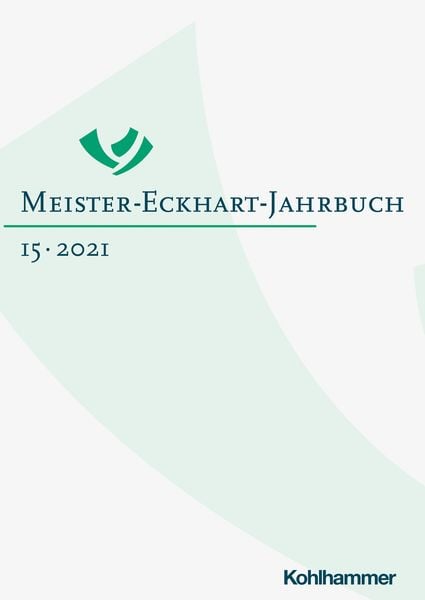 Produktbild: Meister-Eckhart-Jahrbuch