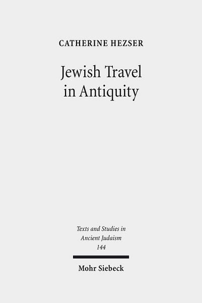 Produktbild: Jewish Travel in Antiquity