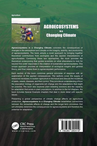 Produktbild: Agroecosystems in a Changing Climate