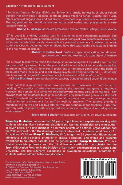 Produktbild: Surviving Internal Politics Within the School