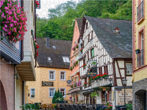 Produktbild: CALVENDO Puzzle Ein Motiv aus dem Kalender Bernkastel Kues Impressionen | 1000 Teile Lege-Gr&ouml;&szlig;e 64x48cm Foto-Puzzle f&uuml;r gl&uuml;ckliche Stunden