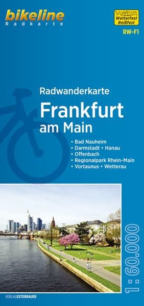 Radwanderkarte Frankfurt am Main 1 : 60 000, Sonstige von , Esterbauer, 9783850008402