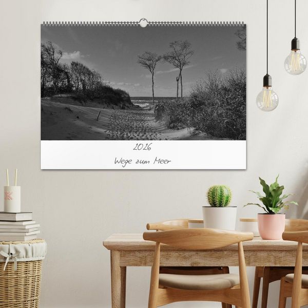 Produktbild: Wege zum Meer (Wandkalender 2026 DIN A2 quer), CALVENDO Monatskalender