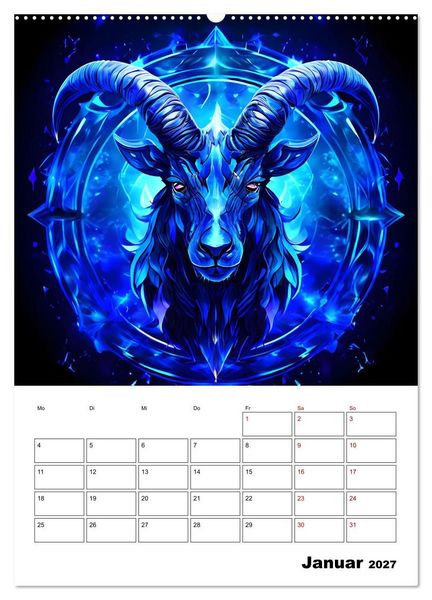 Produktbild: Die Konstellationen der Sterne (hochwertiger Premium Wandkalender 2027 DIN A2 hoch), Kunstdruck in Hochglanz