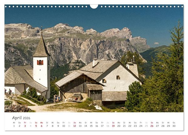 Produktbild: S&uuml;dtirol - Land der Berge und Seen (Wandkalender 2026 DIN A3 quer), CALVENDO Monatskalender