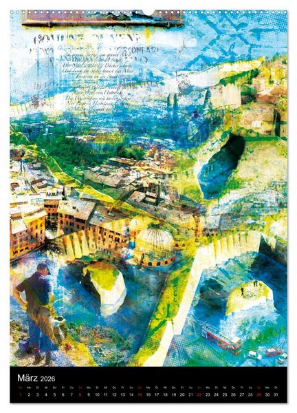 Produktbild: reflections (hochwertiger Premium Wandkalender 2026 DIN A2 hoch), Kunstdruck in Hochglanz