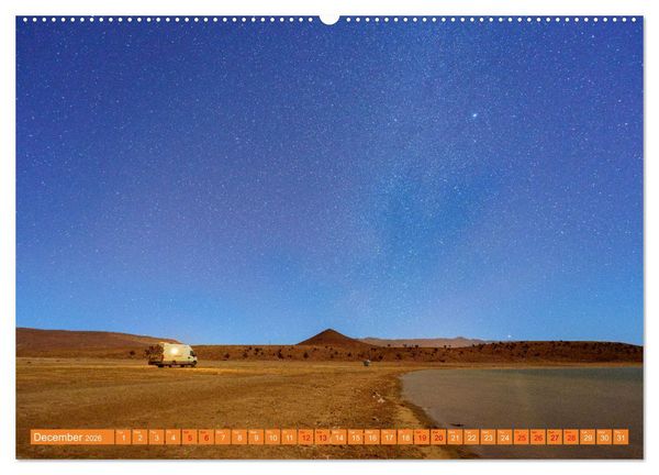 Produktbild: Van Life Road Trip Morocco (Wall Calendar 2026 DIN A2 landscape), CALVENDO 12 Month Wall Calendar