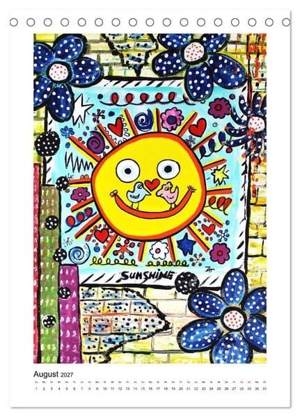 Produktbild: Hommage an die Superstars der Malerei - Atelier Zippo (Tischkalender 2027 DIN A5 hoch), CALVENDO Monatskalender