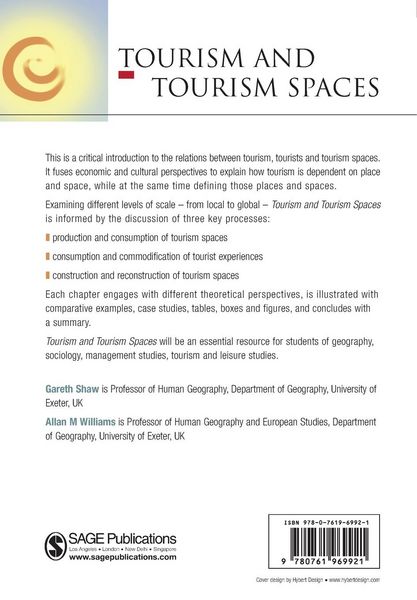 Produktbild: Tourism and Tourism Spaces