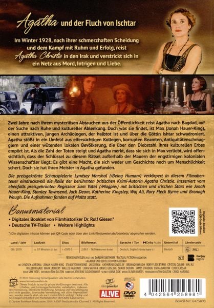 Produktbild: Agatha und der Fluch von Ischtar (Agatha Christie and the Curse of Ishtar)
