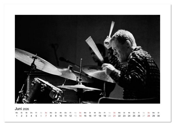 Produktbild: Jazztime (Wandkalender 2026 DIN A3 quer), CALVENDO Monatskalender